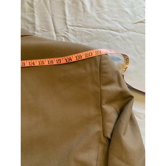 Burberrys Wool‎ Suit Jacket Blazer Mens Charcoal Gray Tailored Fit - Picture 14 of 16